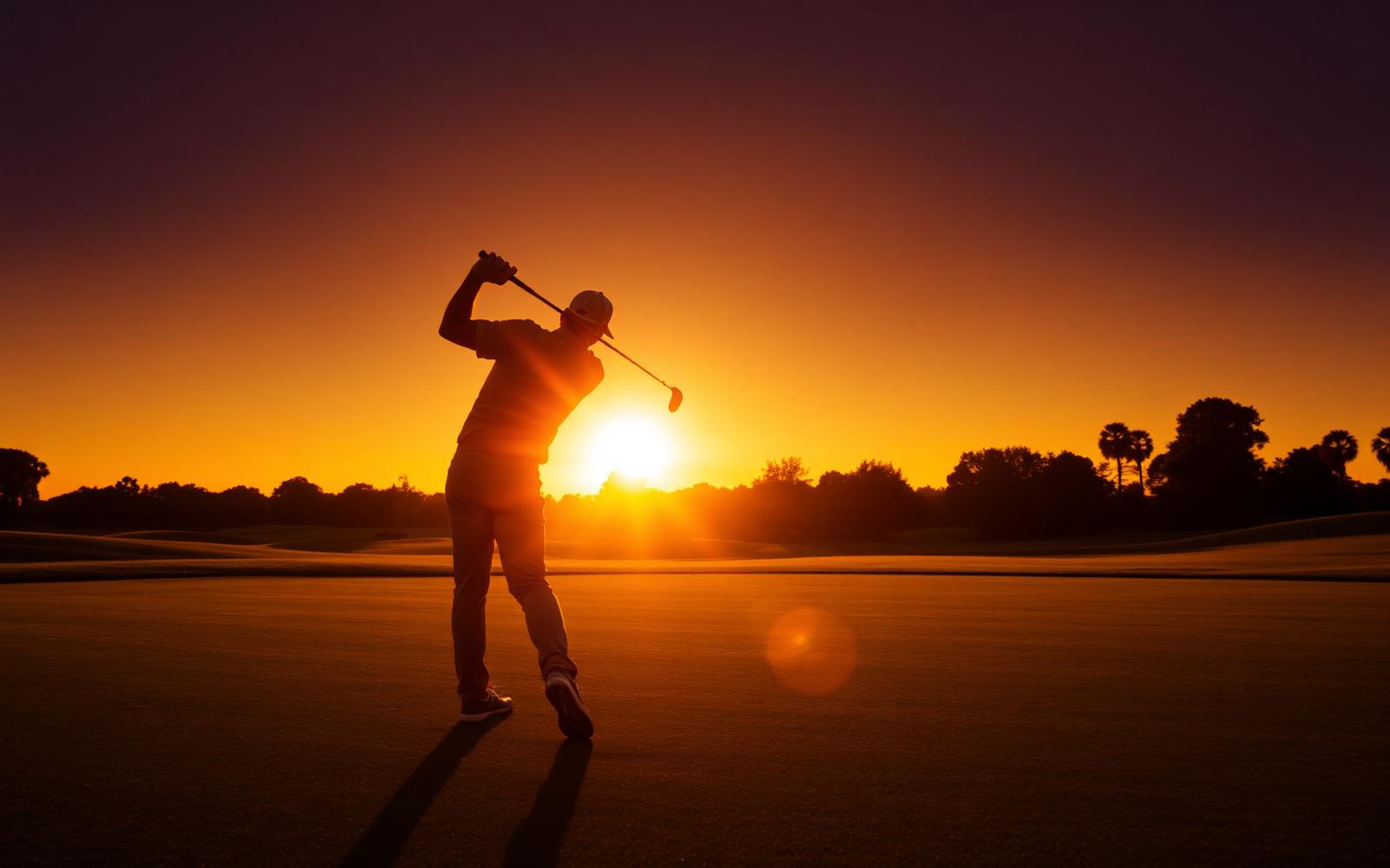 Golfer at the event